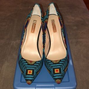 INC International Concepts Aztec Print Heels